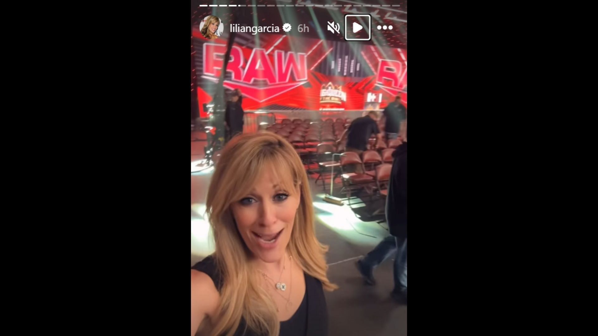 Lilian Garcia on WWE RAW